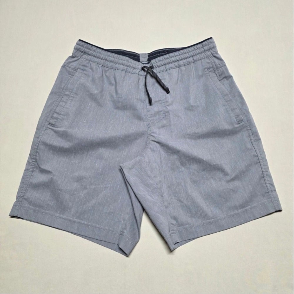KUHL Men Gray Hybrid Shorts Small Linerless Casual Elastic Waist Drawstring